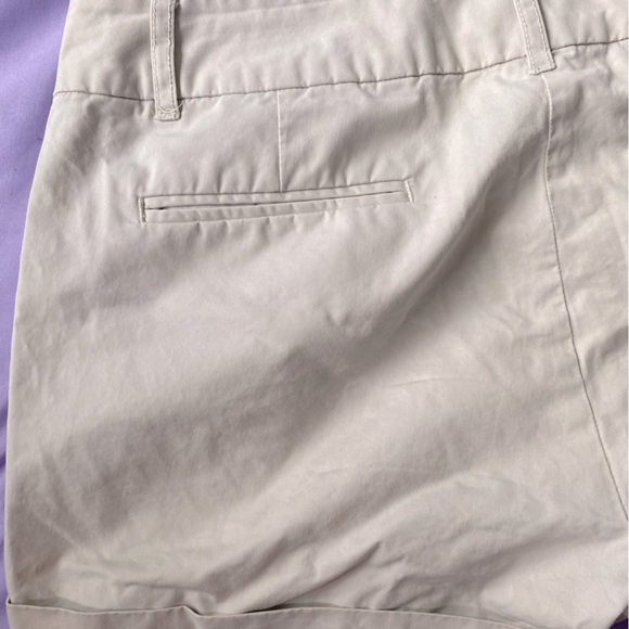 🤍KENAR🤍Beige khaki shorts with pockets . In good condition. Size 6. 💯cotton - Picture 4 of 10
